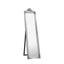 Bodhi Mirrors Lambeth Wood Cheval Mirror Silver House of Isabella UK