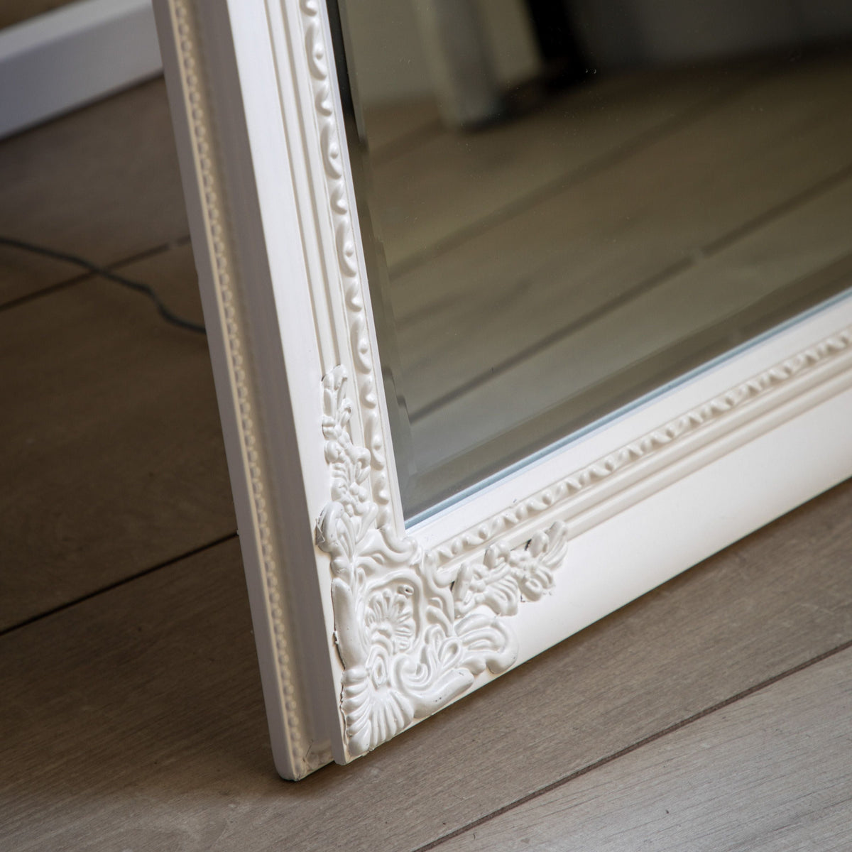 Bodhi Mirrors Lambeth Wood Cheval Mirror White House of Isabella UK