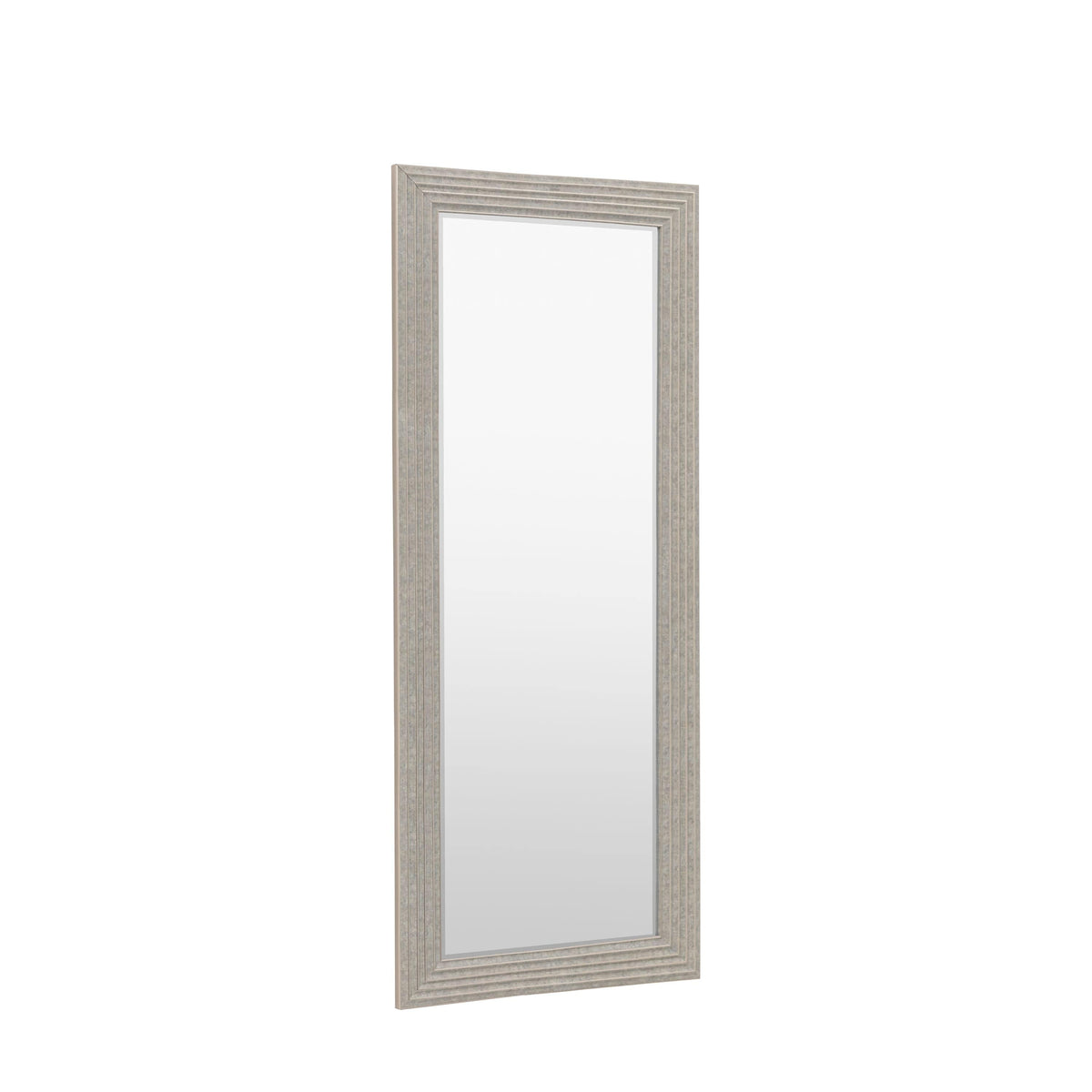 London Leaner Mirror Silver.
