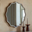 Bodhi Mirrors Monterey Wave Round Mirror Smoke Large House of Isabella UK