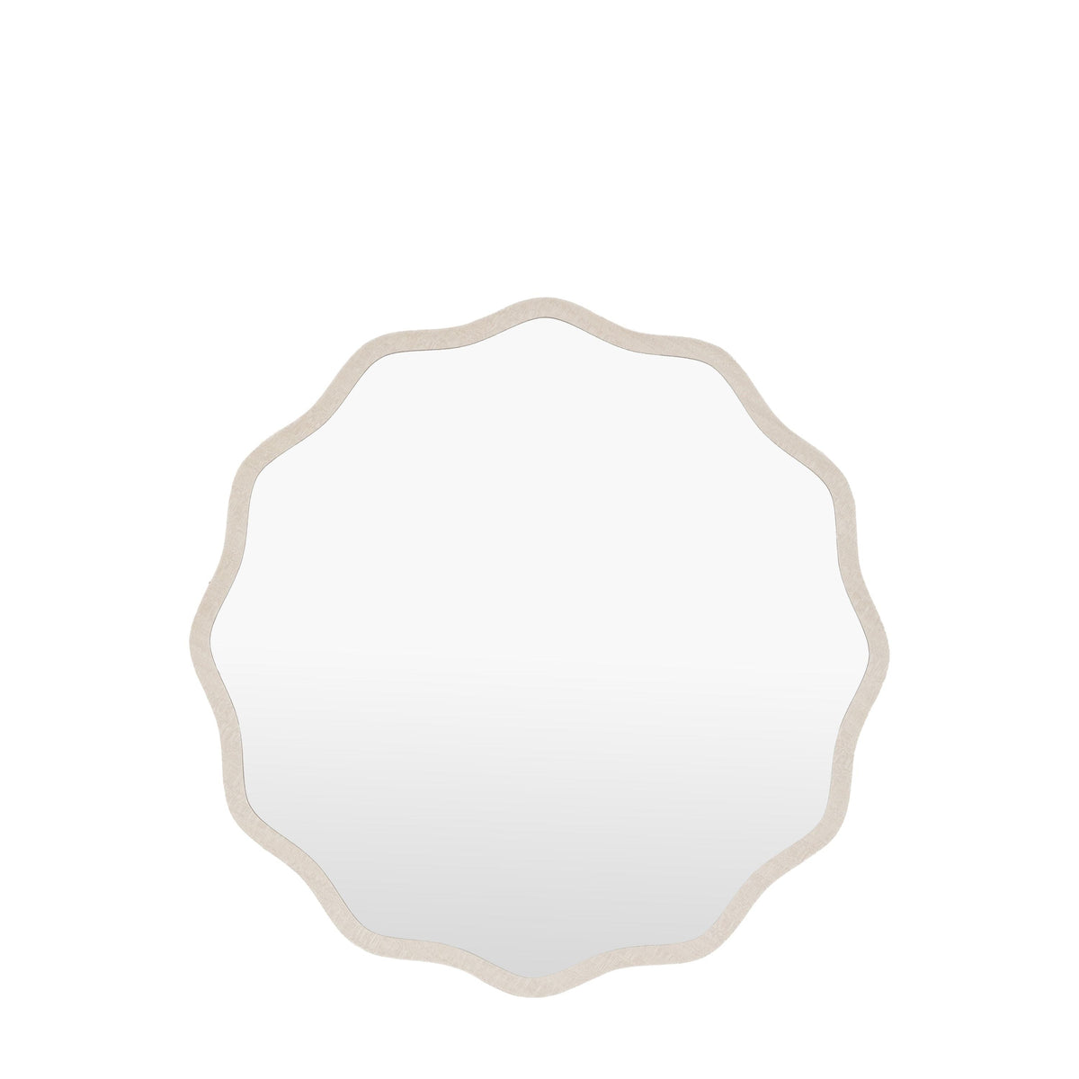 Bodhi Mirrors Monterey Wave Round Mirror Smoke Large House of Isabella UK