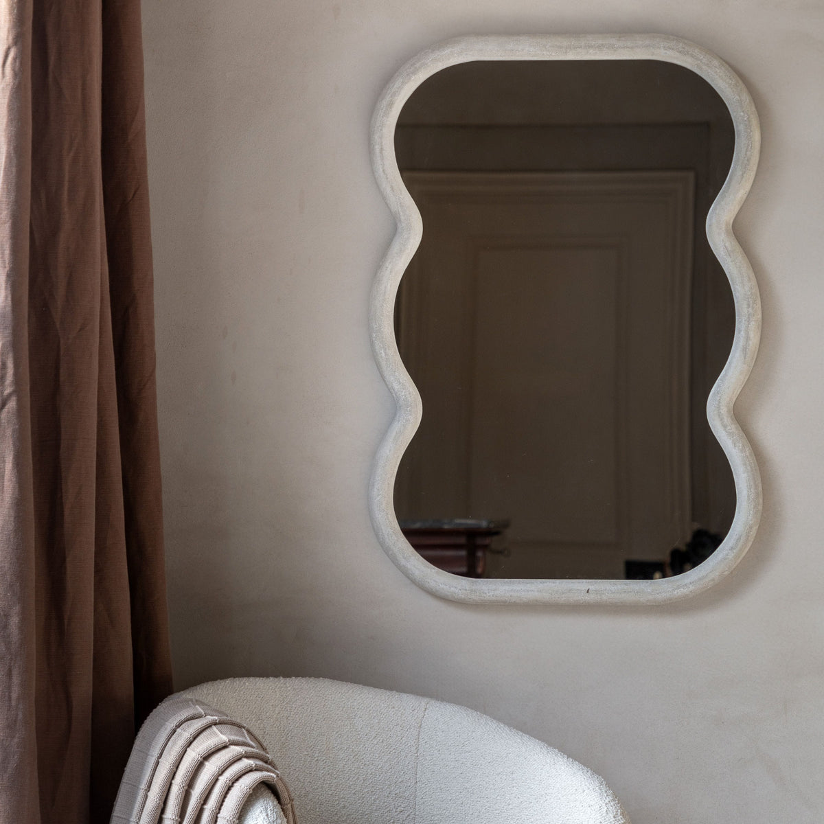 Perth Curved Rectangle Mirror.