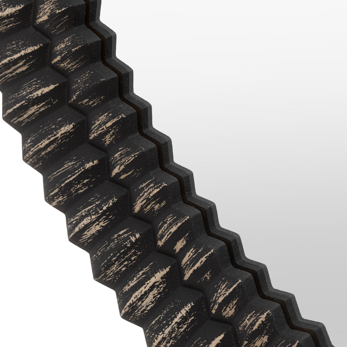 Bodhi Mirrors Pimlico Round Mirror Black Wash House of Isabella UK