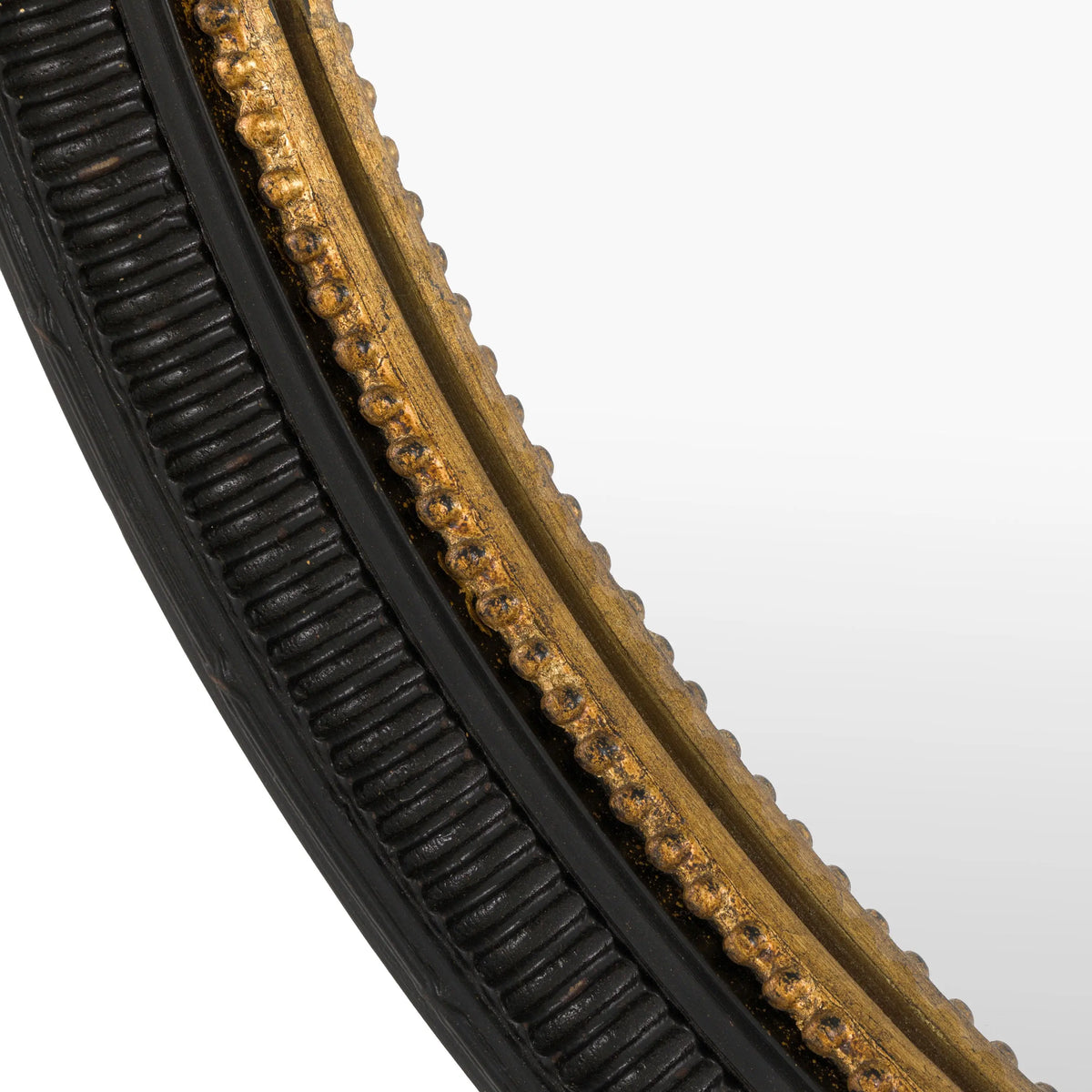 Bodhi Mirrors Pisa Round Mirror Black House of Isabella UK