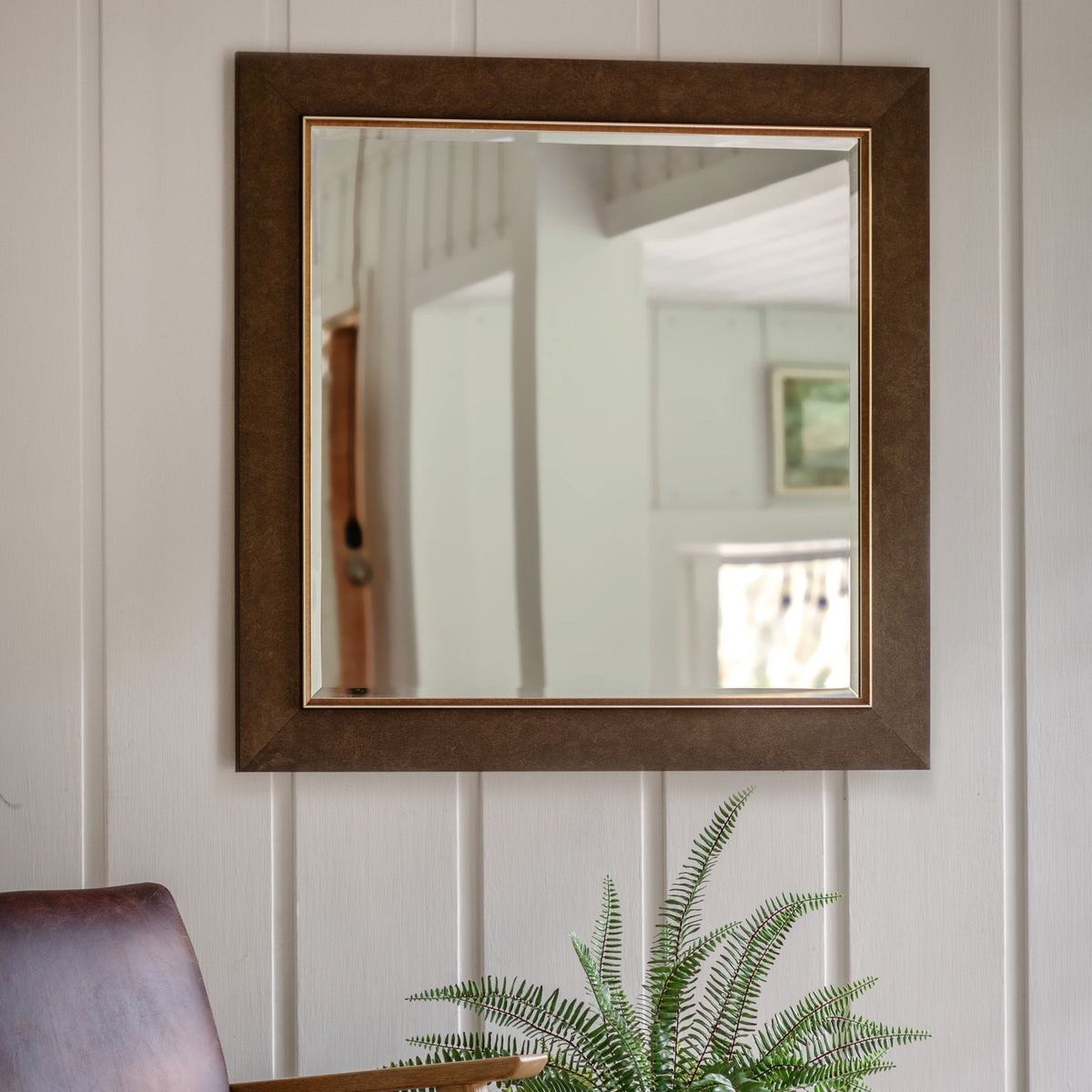 Bodhi Mirrors Richard Mirror Bronze Small House of Isabella UK