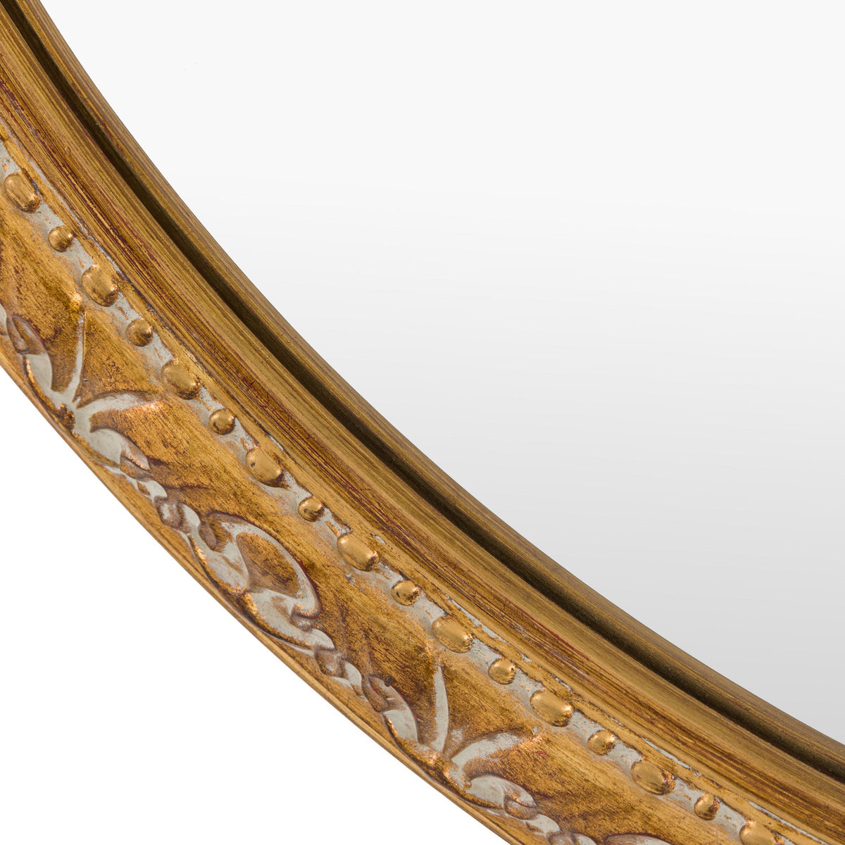 Bodhi Mirrors Romana Round Mirror Gold House of Isabella UK