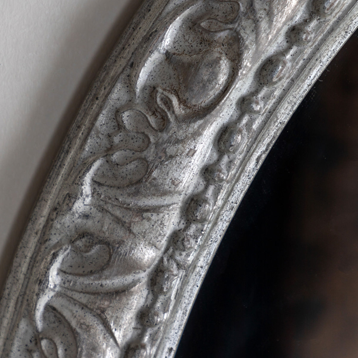 Bodhi Mirrors Romana Round Mirror Grey House of Isabella UK