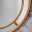 Bodhi Mirrors Sinatra Round Mirror Gold House of Isabella UK
