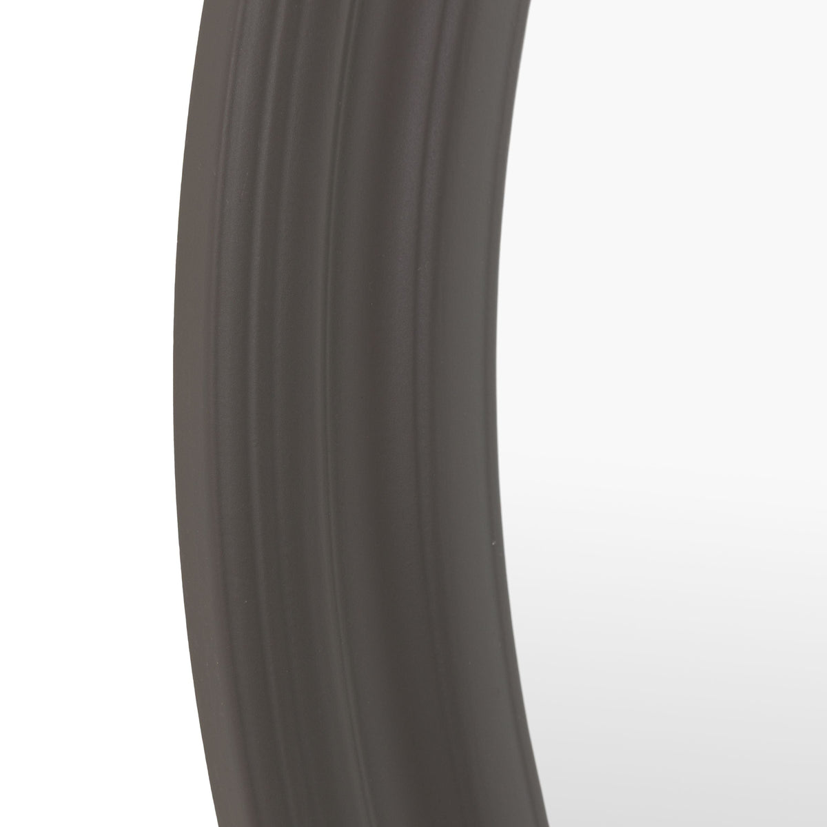 Bodhi Mirrors Suffolk Round Mirror Charcoal Large House of Isabella UK