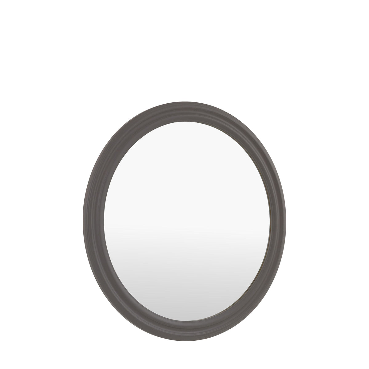 Bodhi Mirrors Suffolk Round Mirror Charcoal Large House of Isabella UK