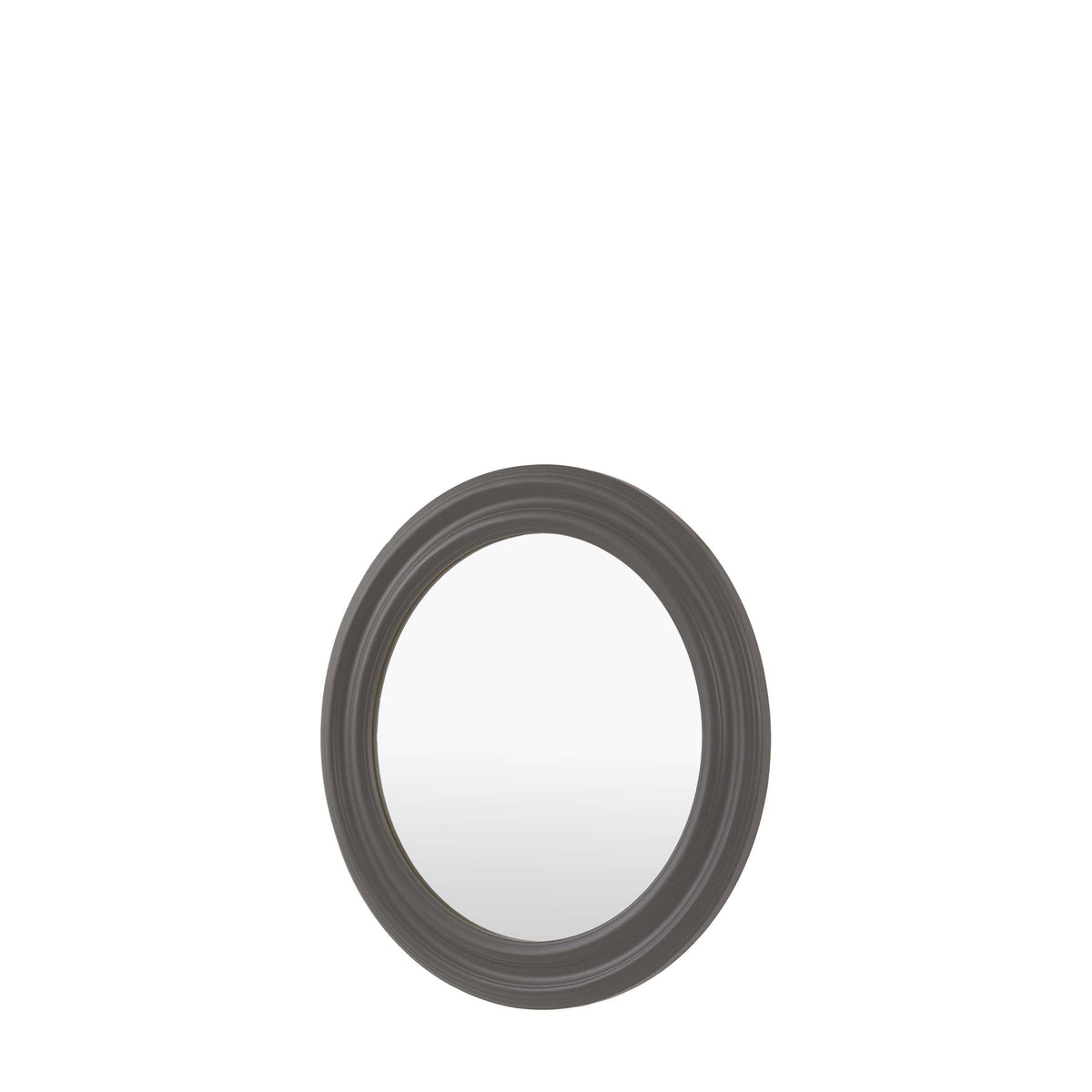 Bodhi Mirrors Suffolk Round Mirror Charcoal Small House of Isabella UK