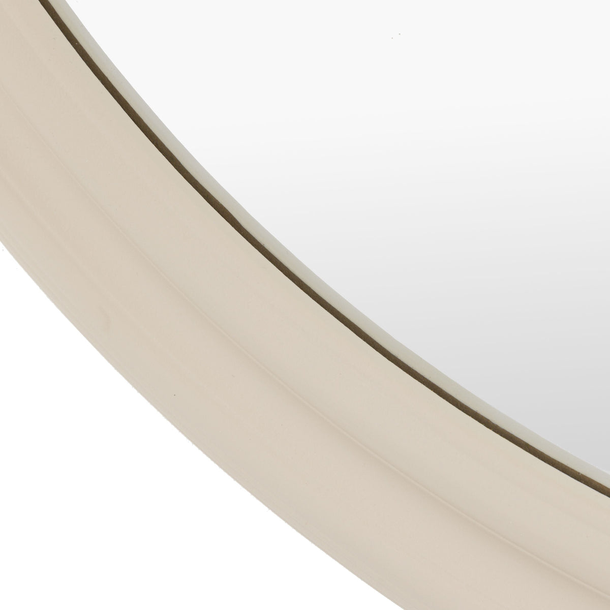 Bodhi Mirrors Suffolk Round Mirror Mushroom Large House of Isabella UK