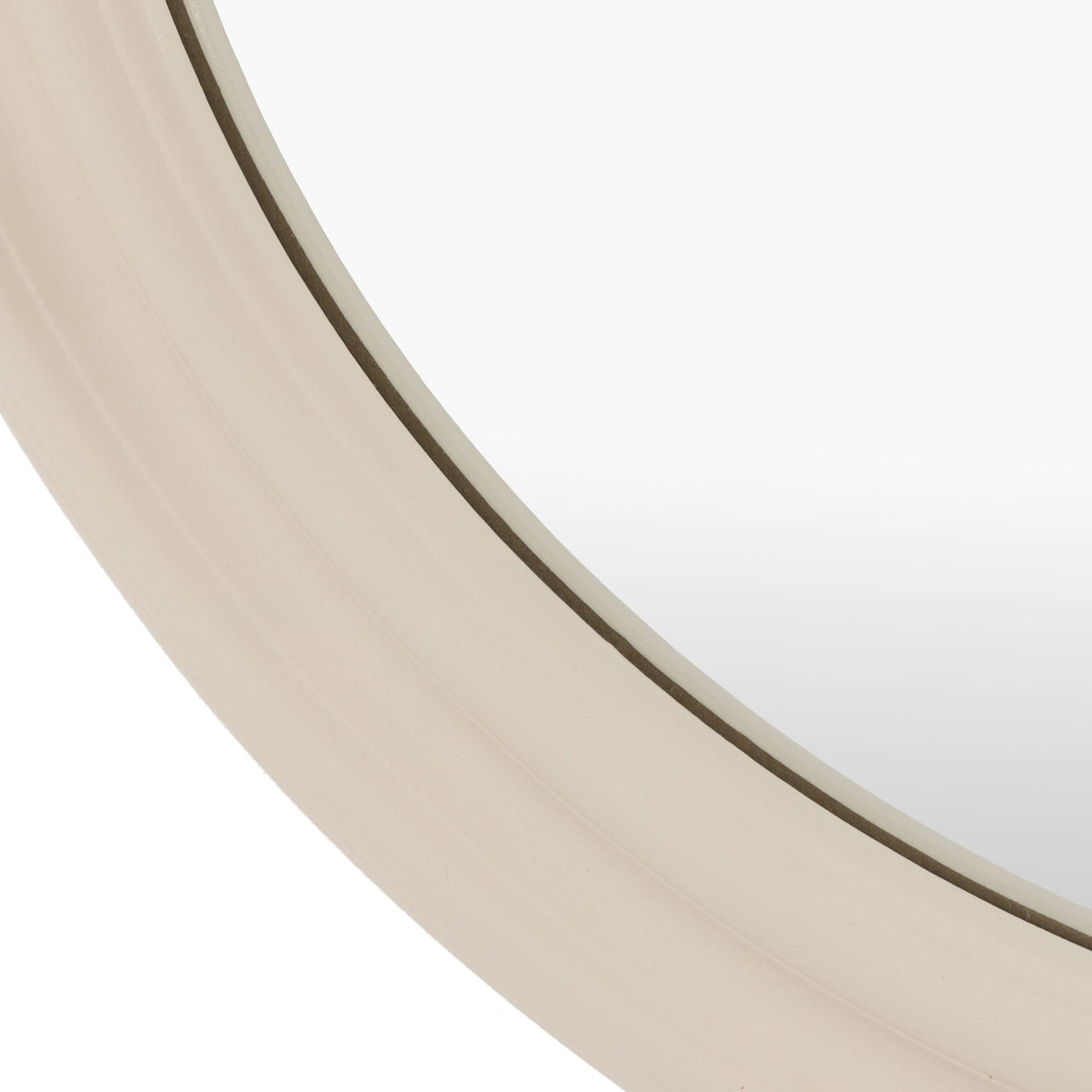 Bodhi Mirrors Suffolk Round Mirror Mushroom Small House of Isabella UK