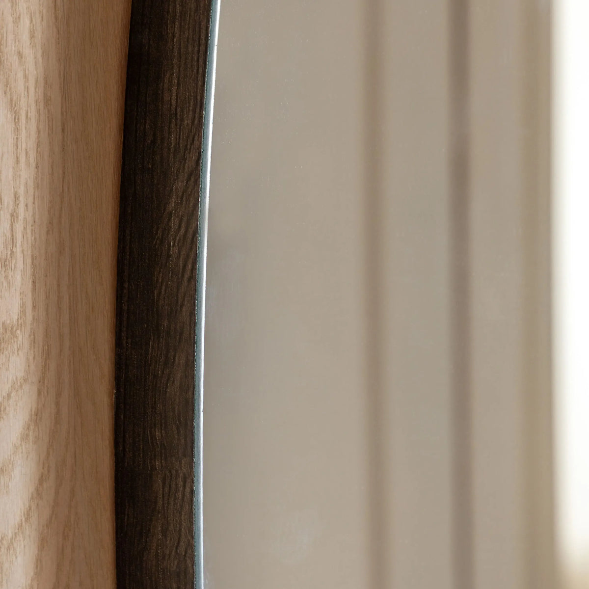 Bodhi Mirrors Tokyo Elipse Mirror Black House of Isabella UK