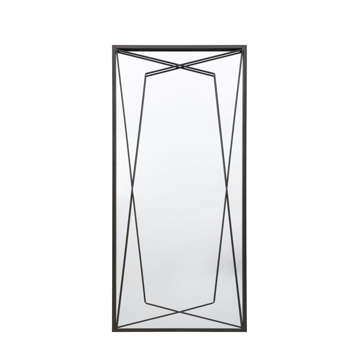 Bodhi Mirrors Wainscott Leaner Mirror Black House of Isabella UK