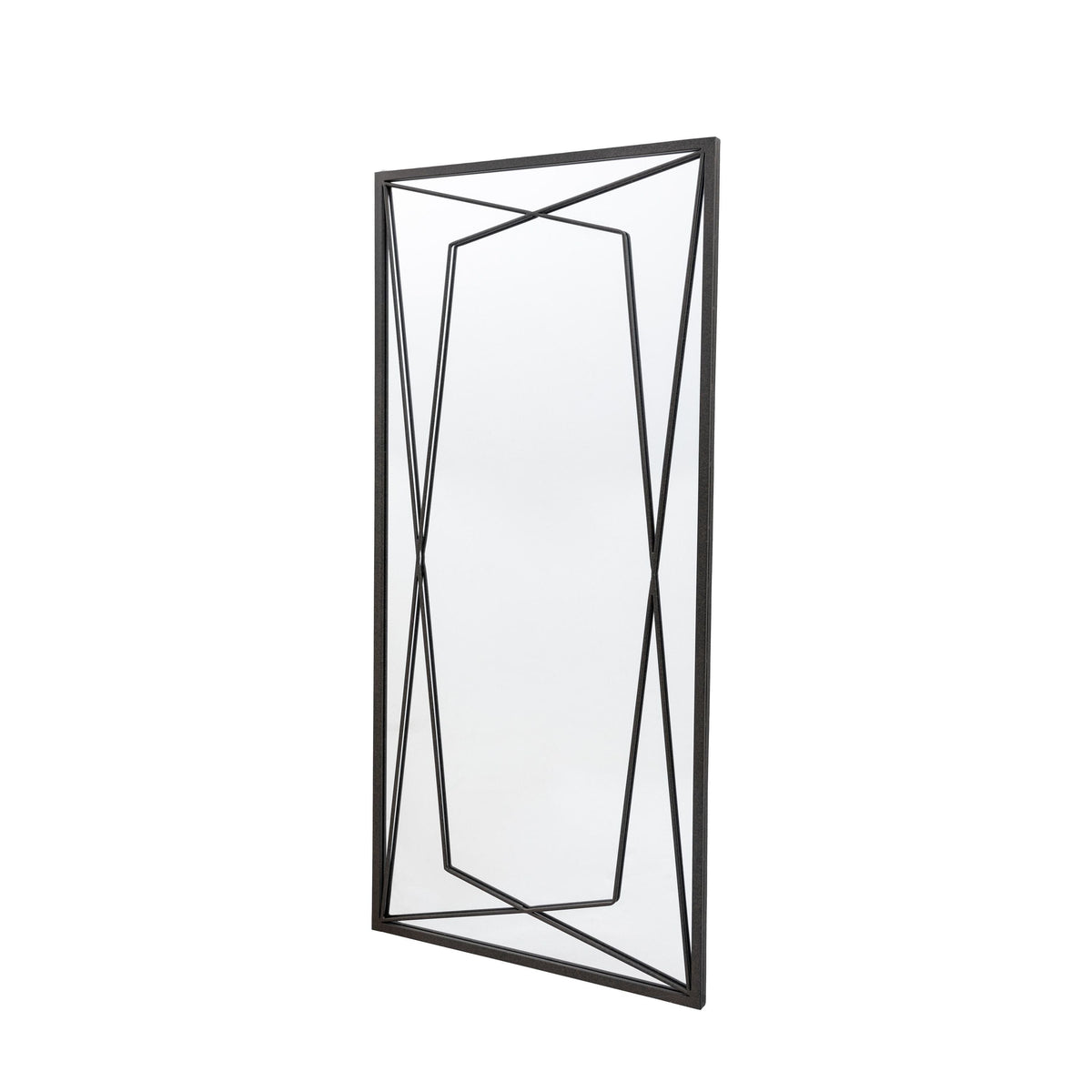 Bodhi Mirrors Wainscott Leaner Mirror Black House of Isabella UK