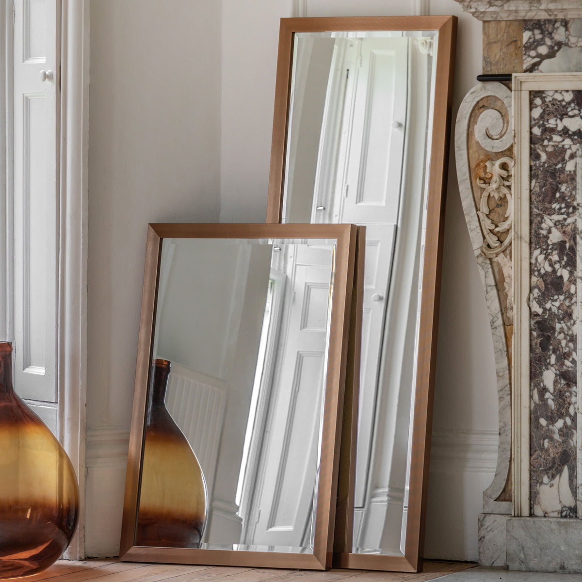 Bodhi Mirrors Wallace Leaner Mirror Bronze House of Isabella UK