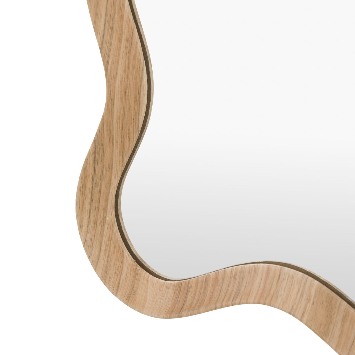 Bodhi Mirrors Wiggle Leaner Mirror Oak House of Isabella UK