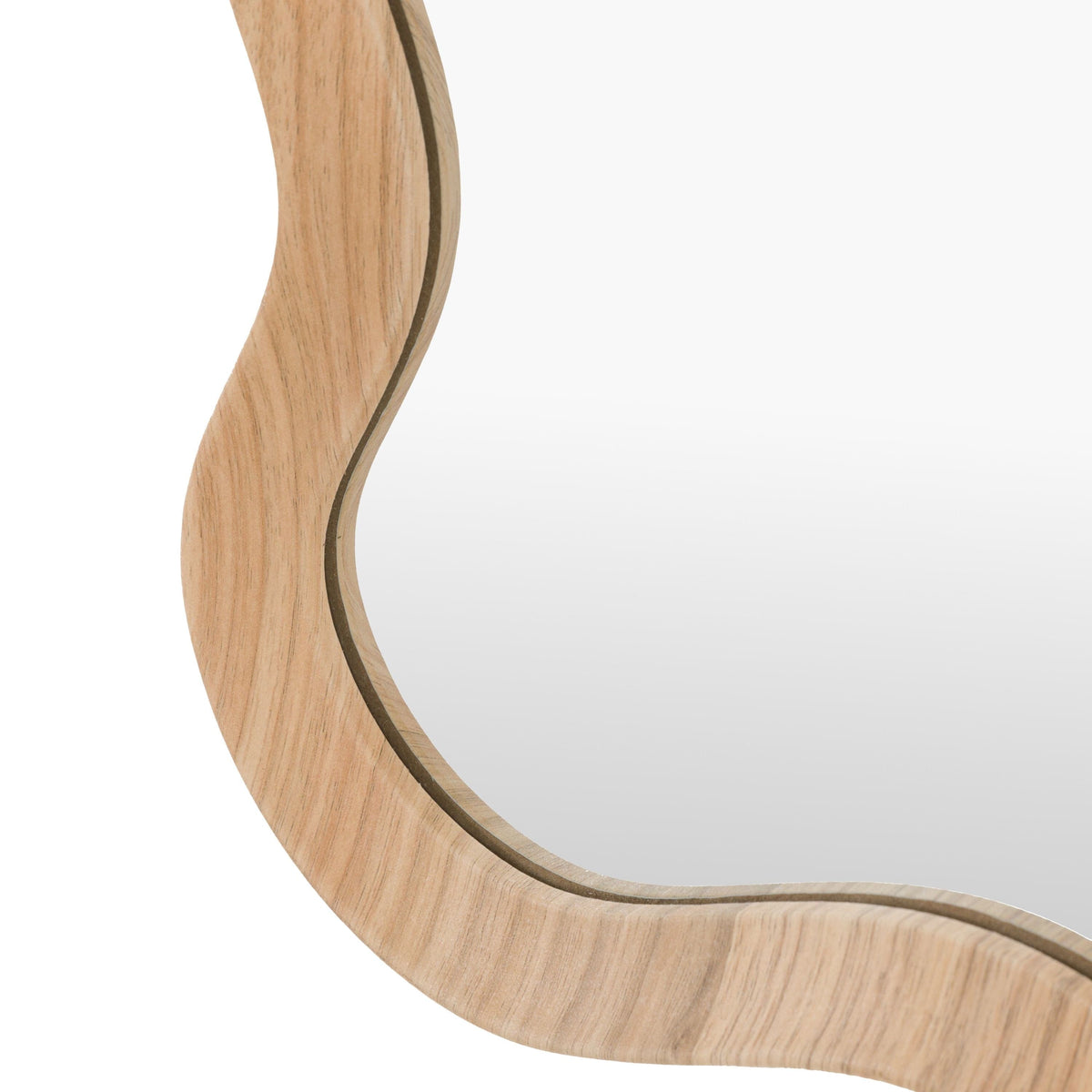 Bodhi Mirrors Wiggle Mirror Oak House of Isabella UK