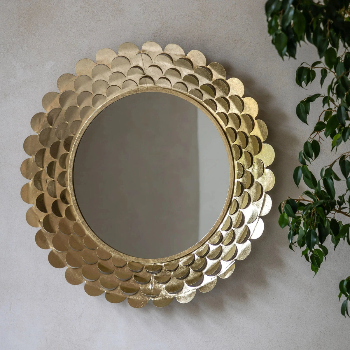Bodhi Mirrors Windsor Round Mirror House of Isabella UK