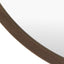 Bodhi Mirrors Woodstock Round Mirror Walnut Large House of Isabella UK
