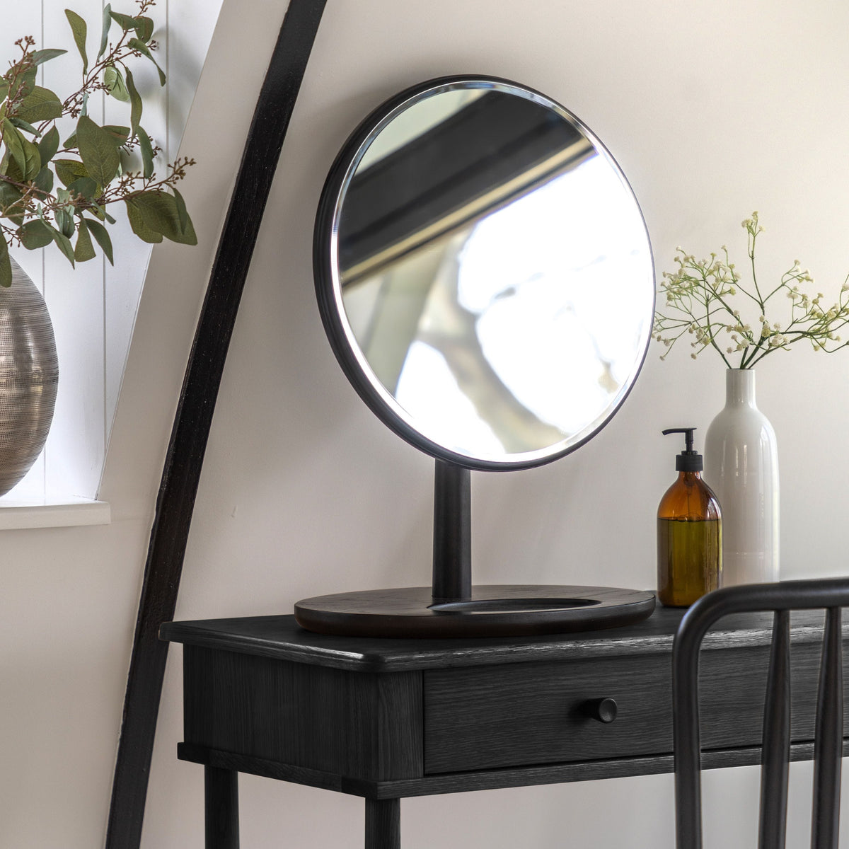 Bodhi Mirrors Wycombe Dressing Mirror Black House of Isabella UK