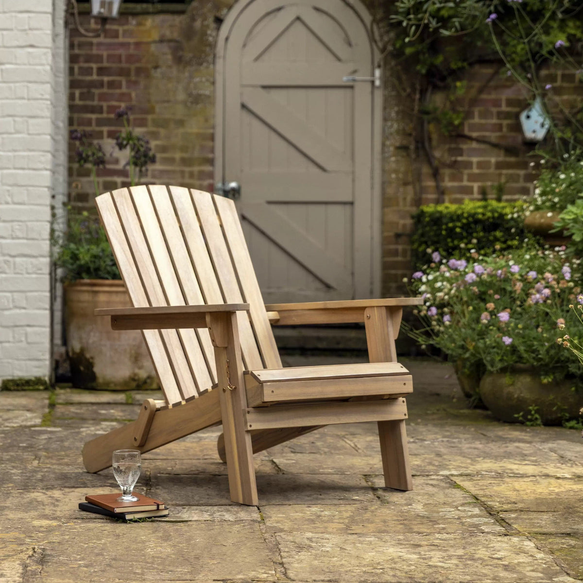 Aspri Lounge Chair with Footstool.
