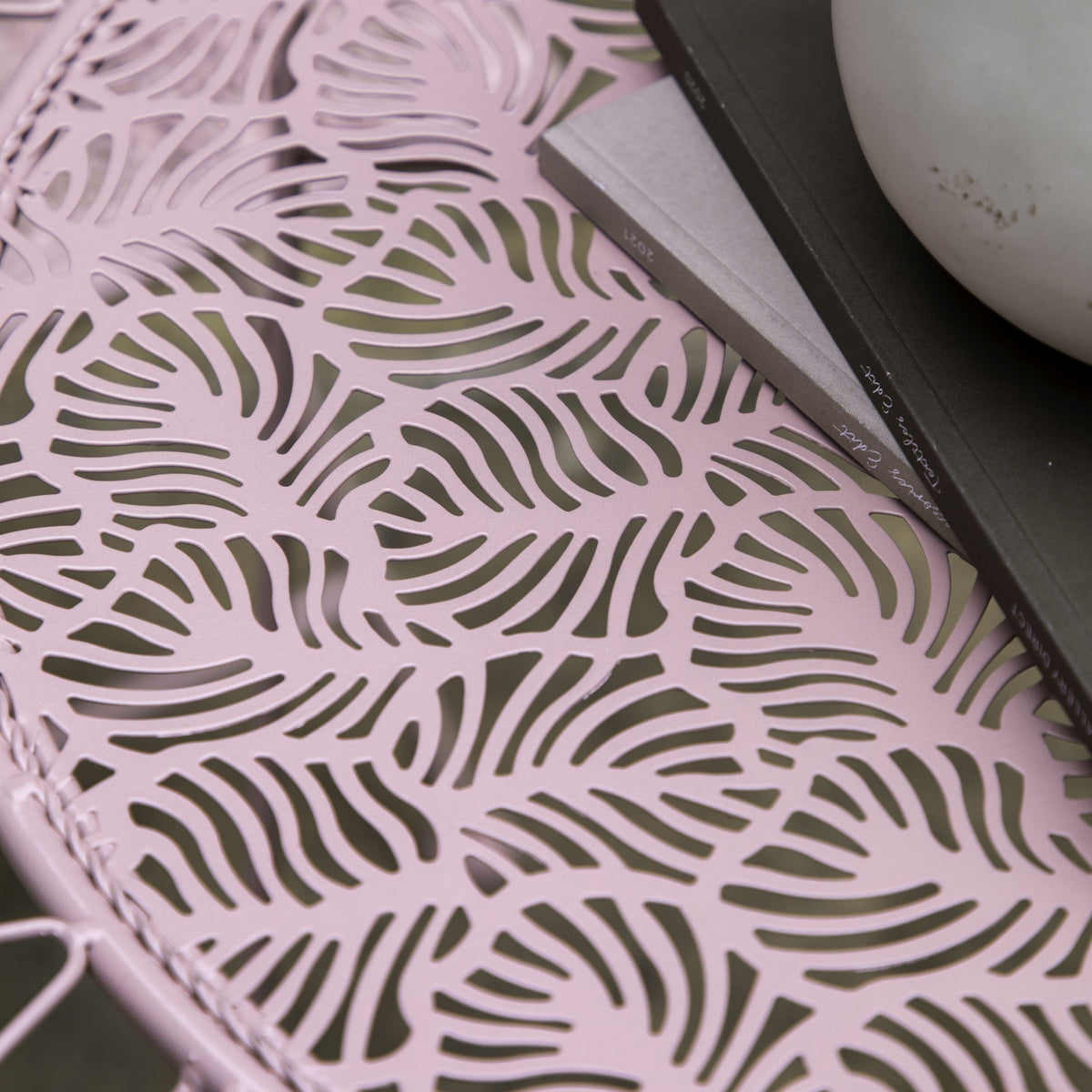 Bedford 2 Seater Bistro Set - Coral.