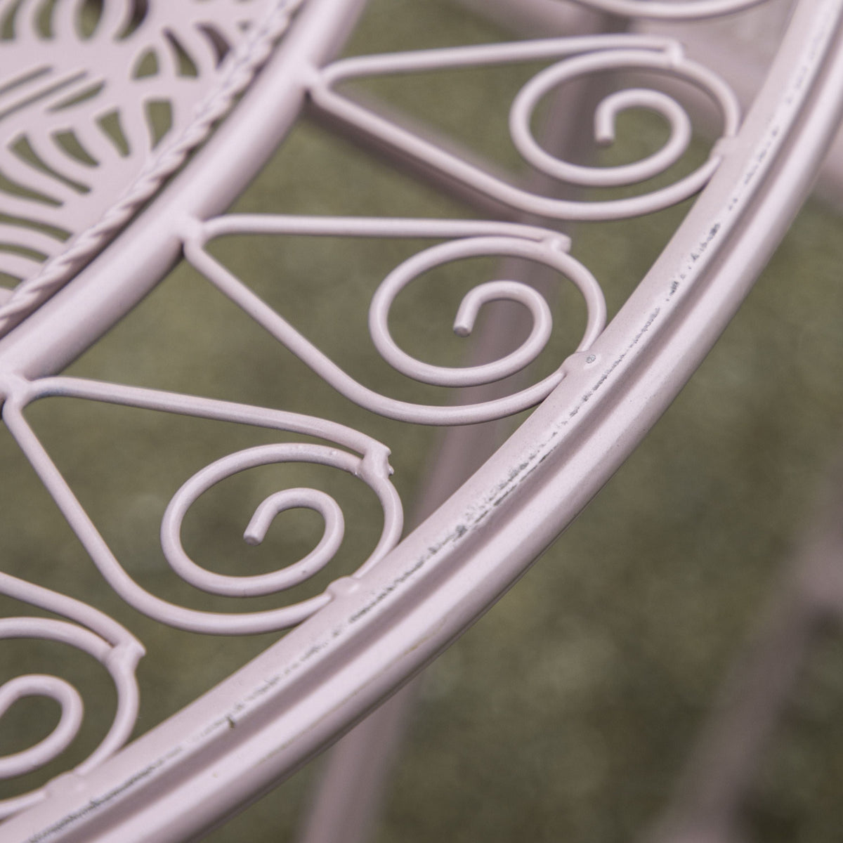 Bedford 2 Seater Bistro Set - Coral.