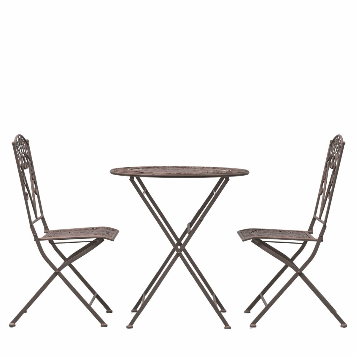 Bedford 2 Seater Bistro Set - Noir.