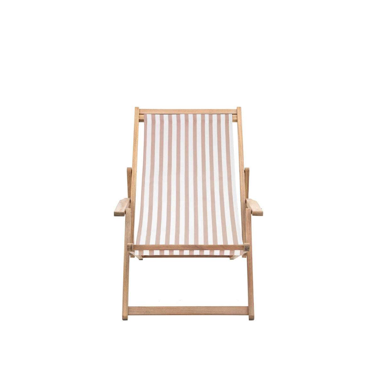 Creta Deck Chair Clay Stripe.