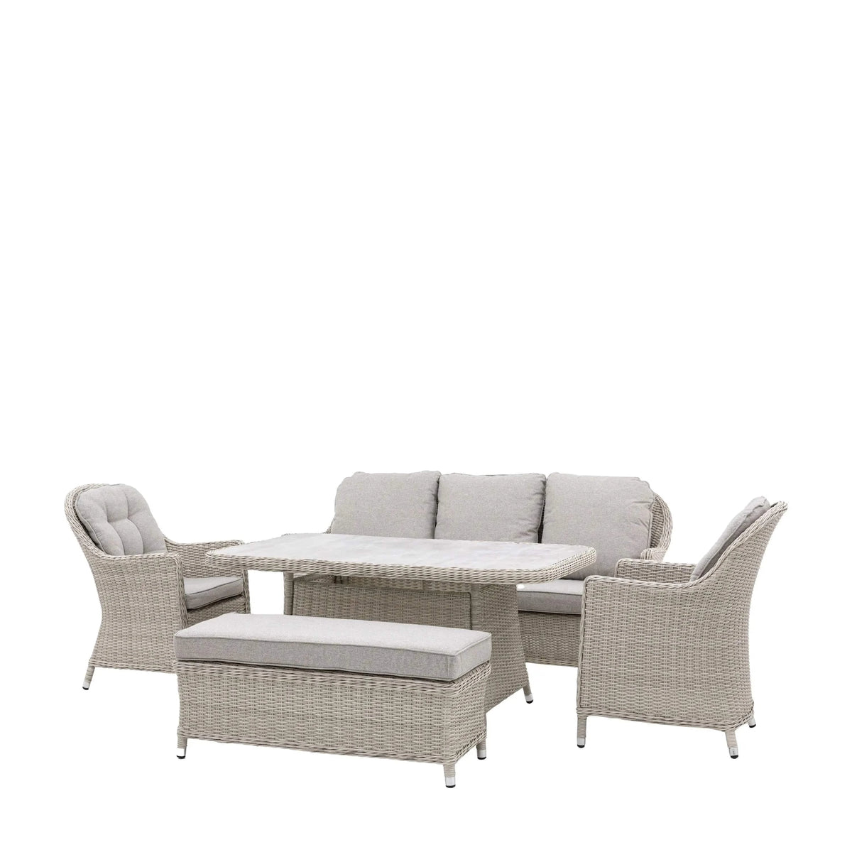 Bodhi Outdoors Holton Rectangle Dining Set House of Isabella UK