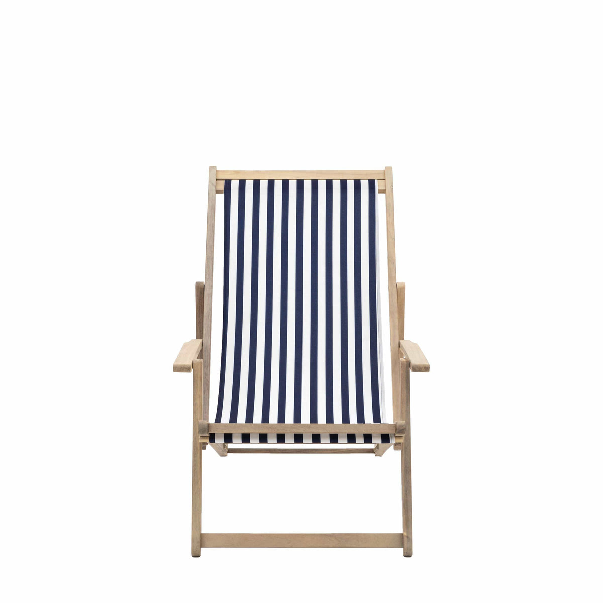 Bodhi Outdoors Navy Stripe Deck Chair House of Isabella UK