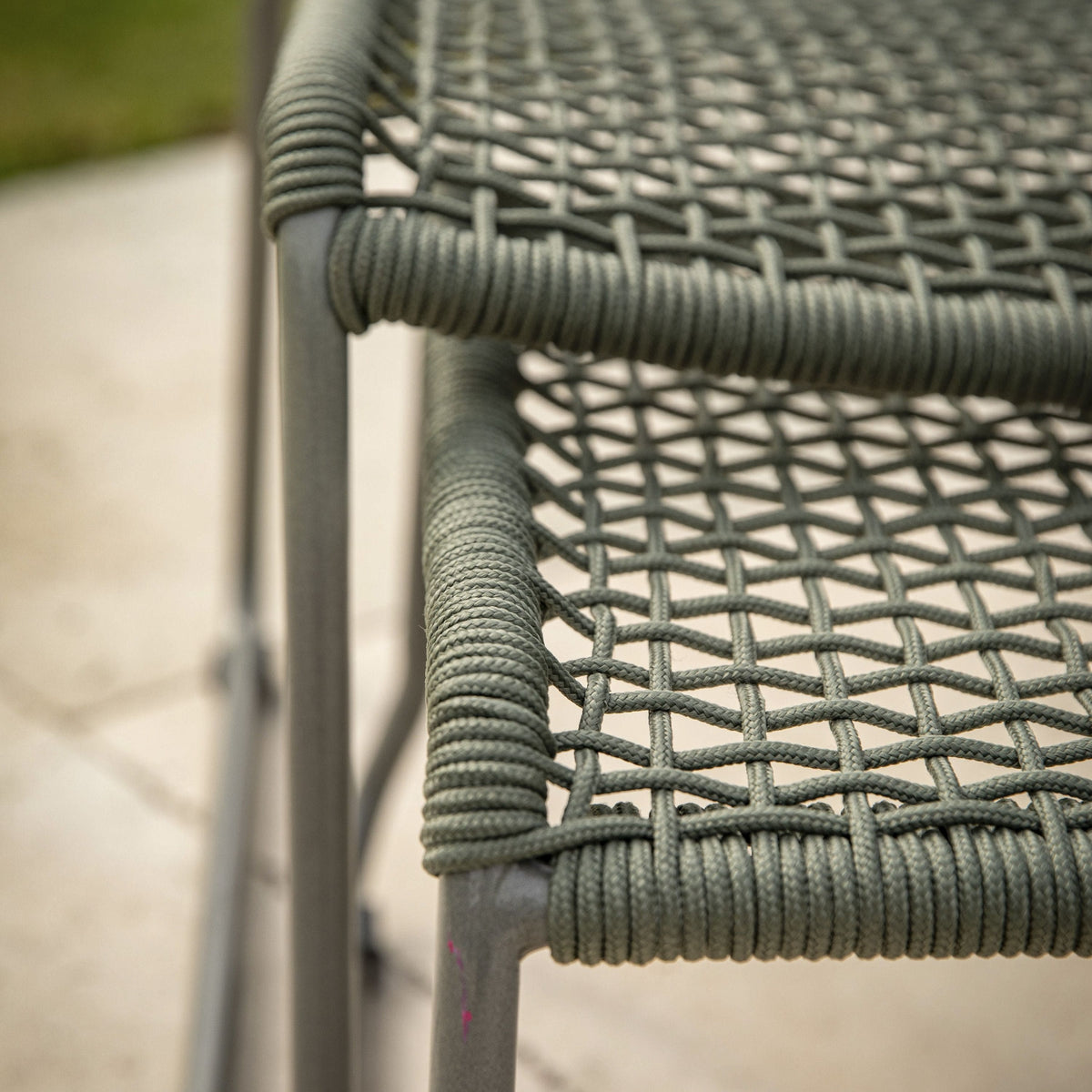 Sassano Lounge Chair with Footstool Green.