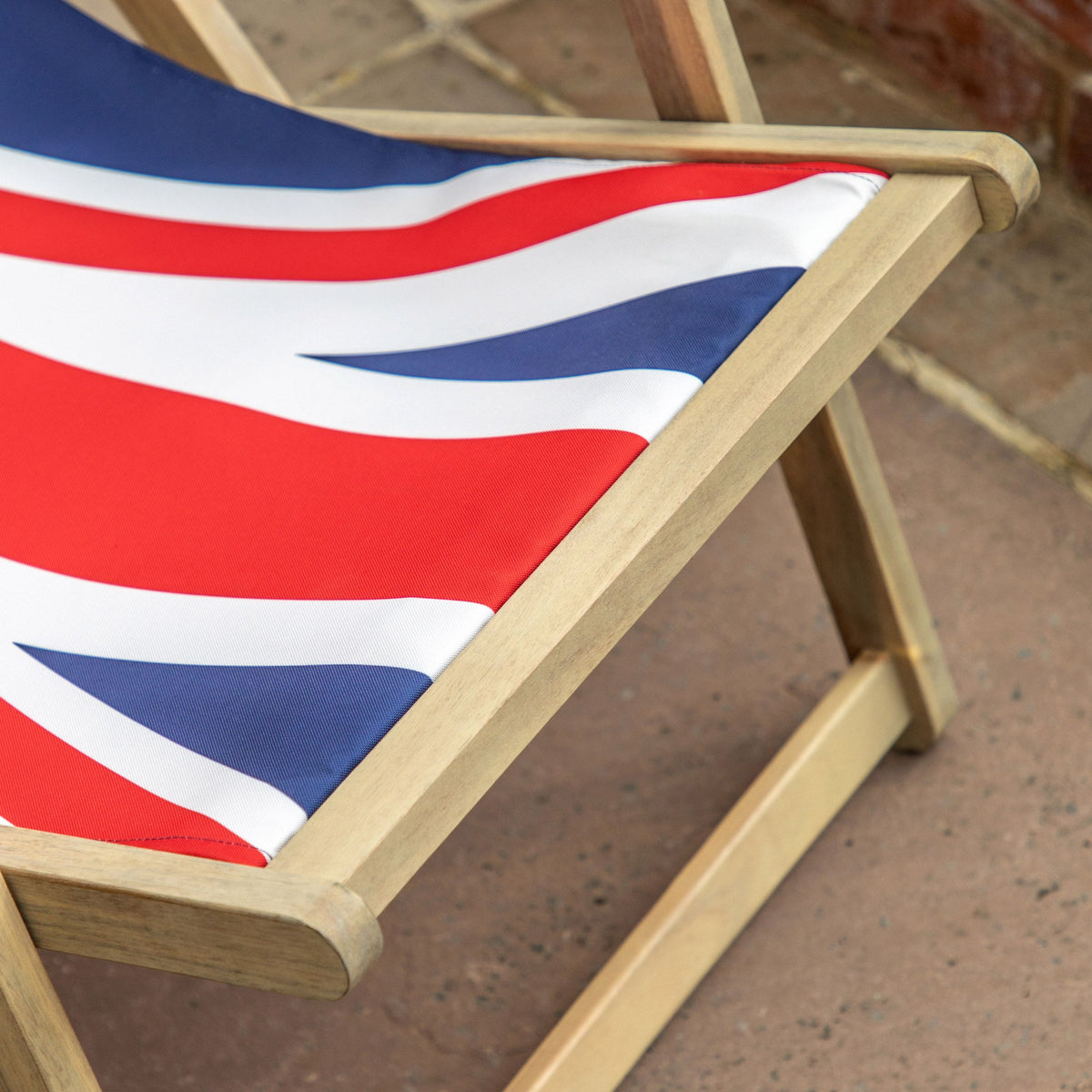 Bodhi Outdoors Union Jack Deck Chair House of Isabella UK