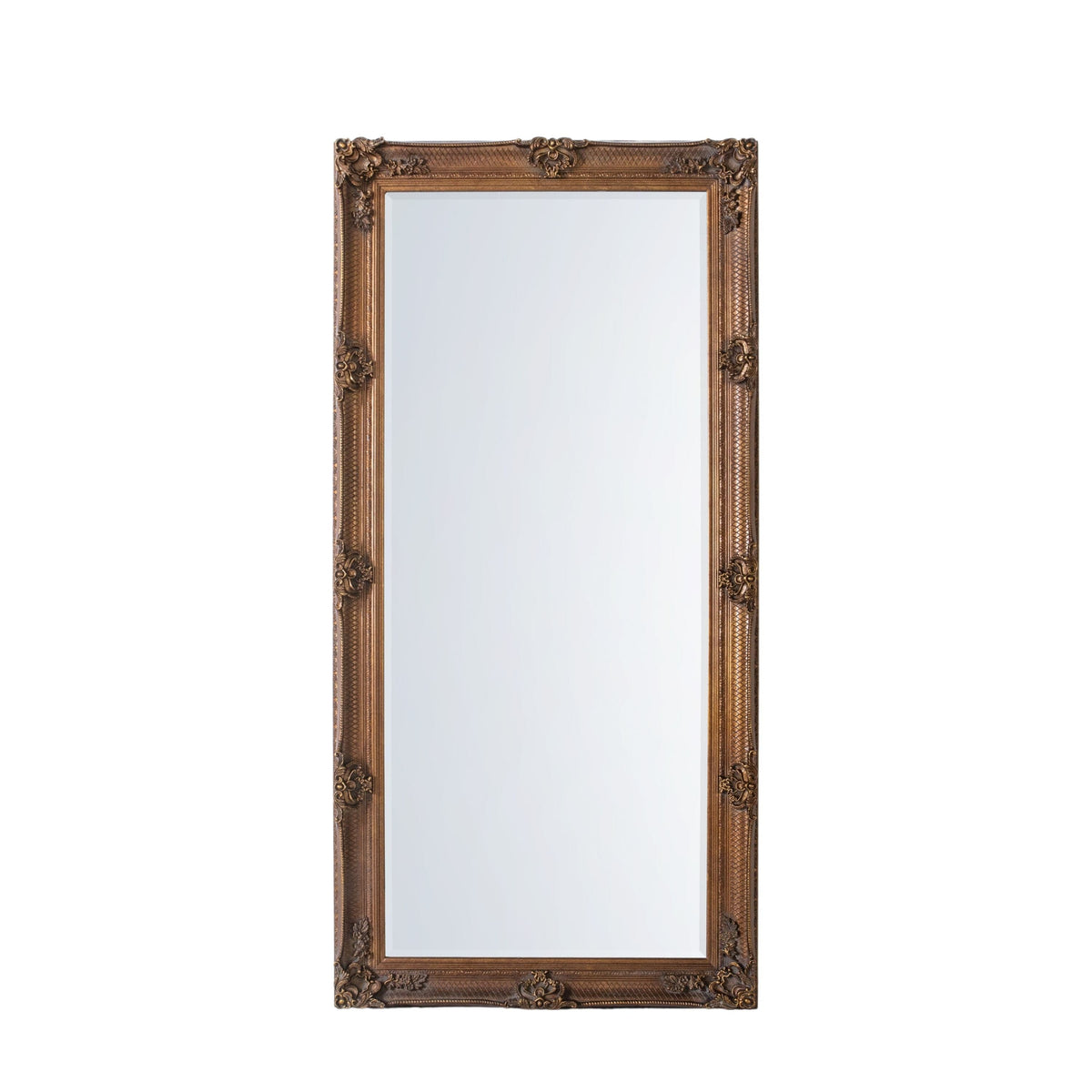 Abbots Leaner Mirror - Gold - 65''x31''.