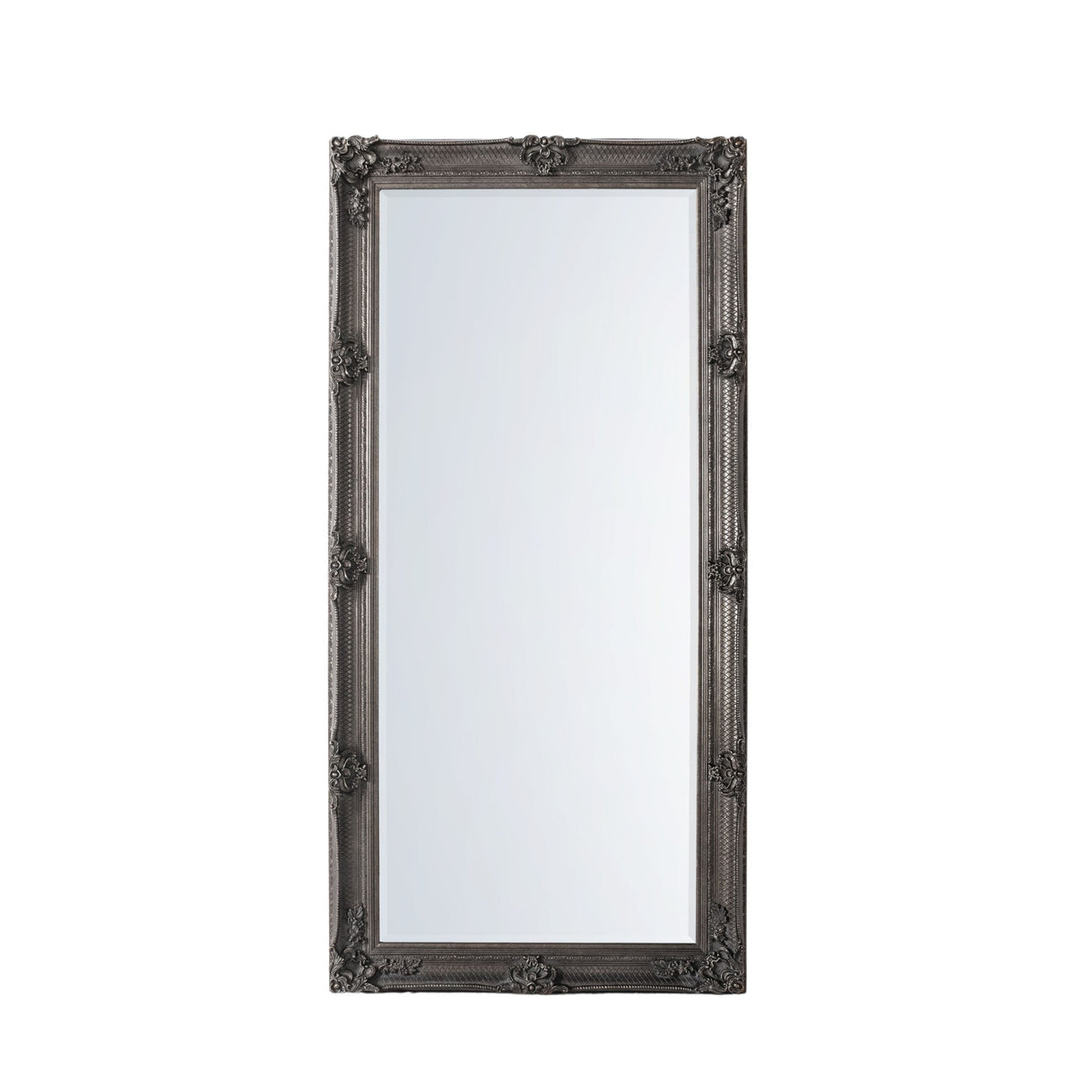 Abbots Leaner Mirror Silver 65''x31''.