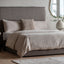 Bodhi Sleeping Alba Washed Cotton Quilt Cover Set Taupe Single House of Isabella UK