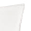Bodhi Sleeping Alba Washed Cotton Quilt Cover Set White Single House of Isabella UK