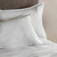 Bodhi Sleeping Alba Washed Cotton Quilt Cover Set White Single House of Isabella UK