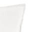 Bodhi Sleeping Alba Washed Cotton Quilt Cover Set White Superking House of Isabella UK