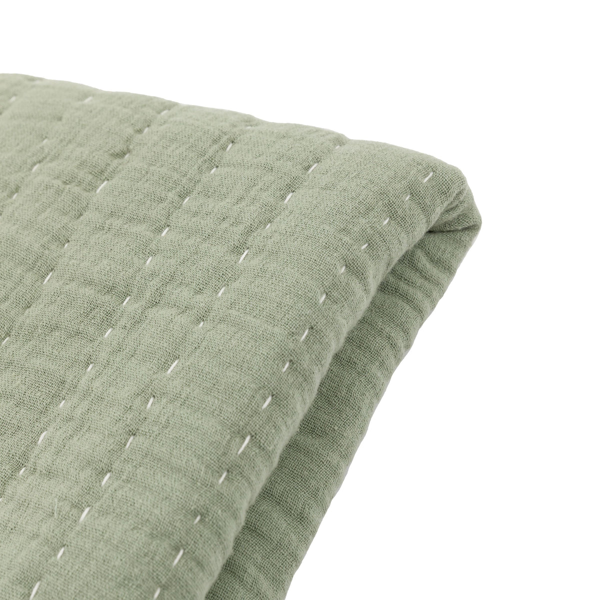 Bodhi Sleeping Alcove Gauze Bedspread Sage House of Isabella UK