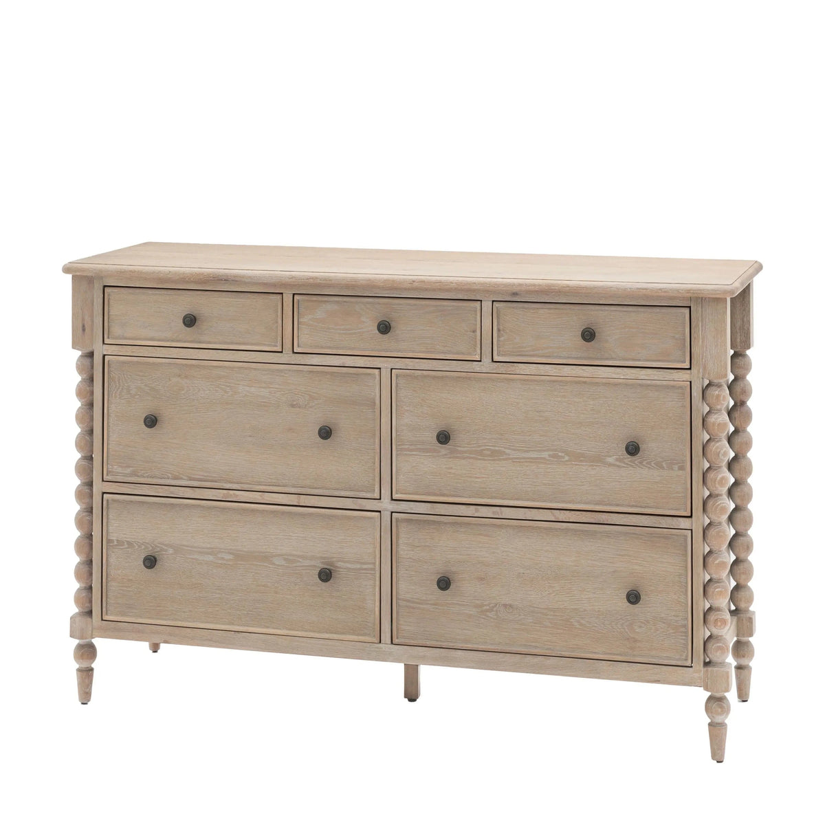 Bodhi Sleeping Artisan 7 Drawer Chest House of Isabella UK