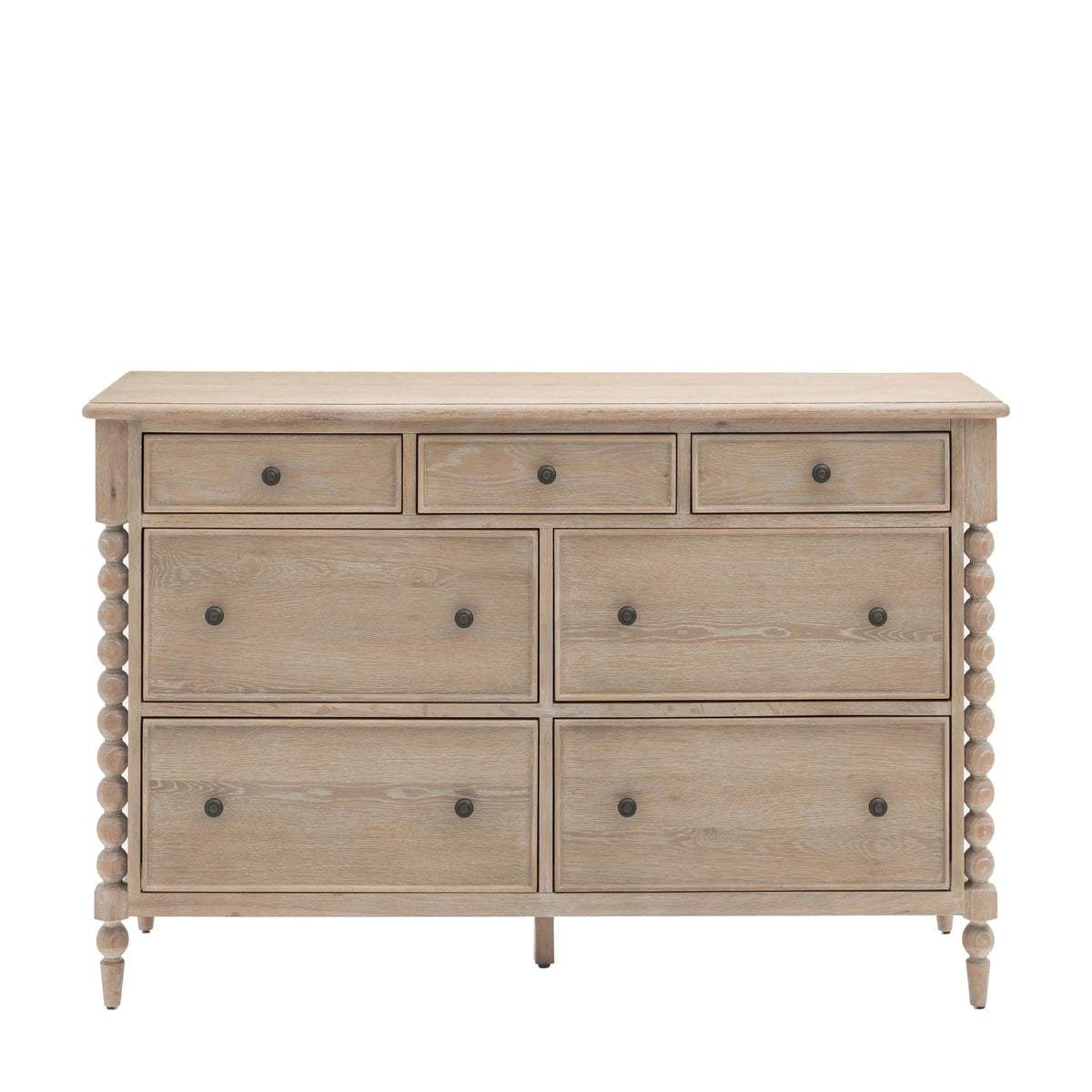 Bodhi Sleeping Artisan 7 Drawer Chest House of Isabella UK