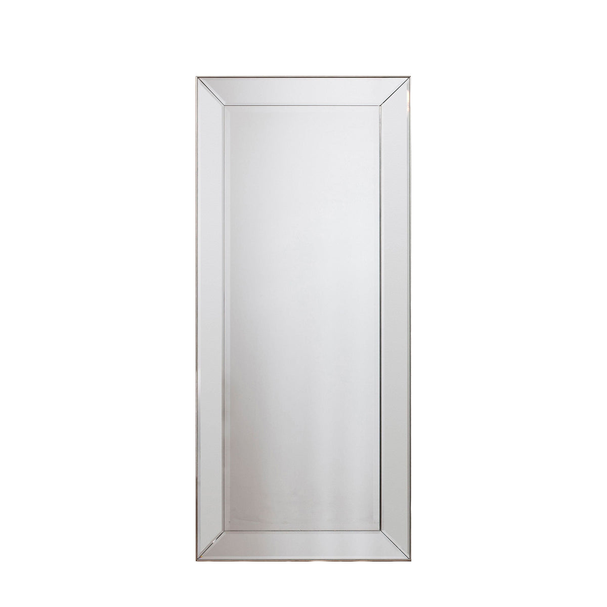 Banchory Rectangle Mirror Silver 53x23.5".
