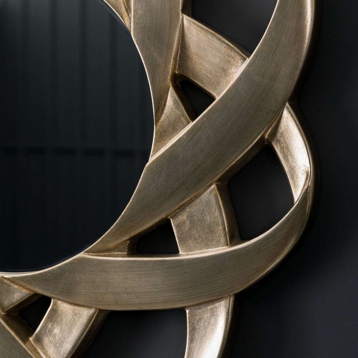 Boroughbridge Silver Leaf Mirror W980 x H980mm.