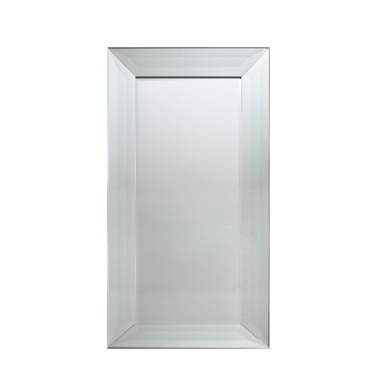 Caddington Leaner Mirror Silver 72'' x 36''.