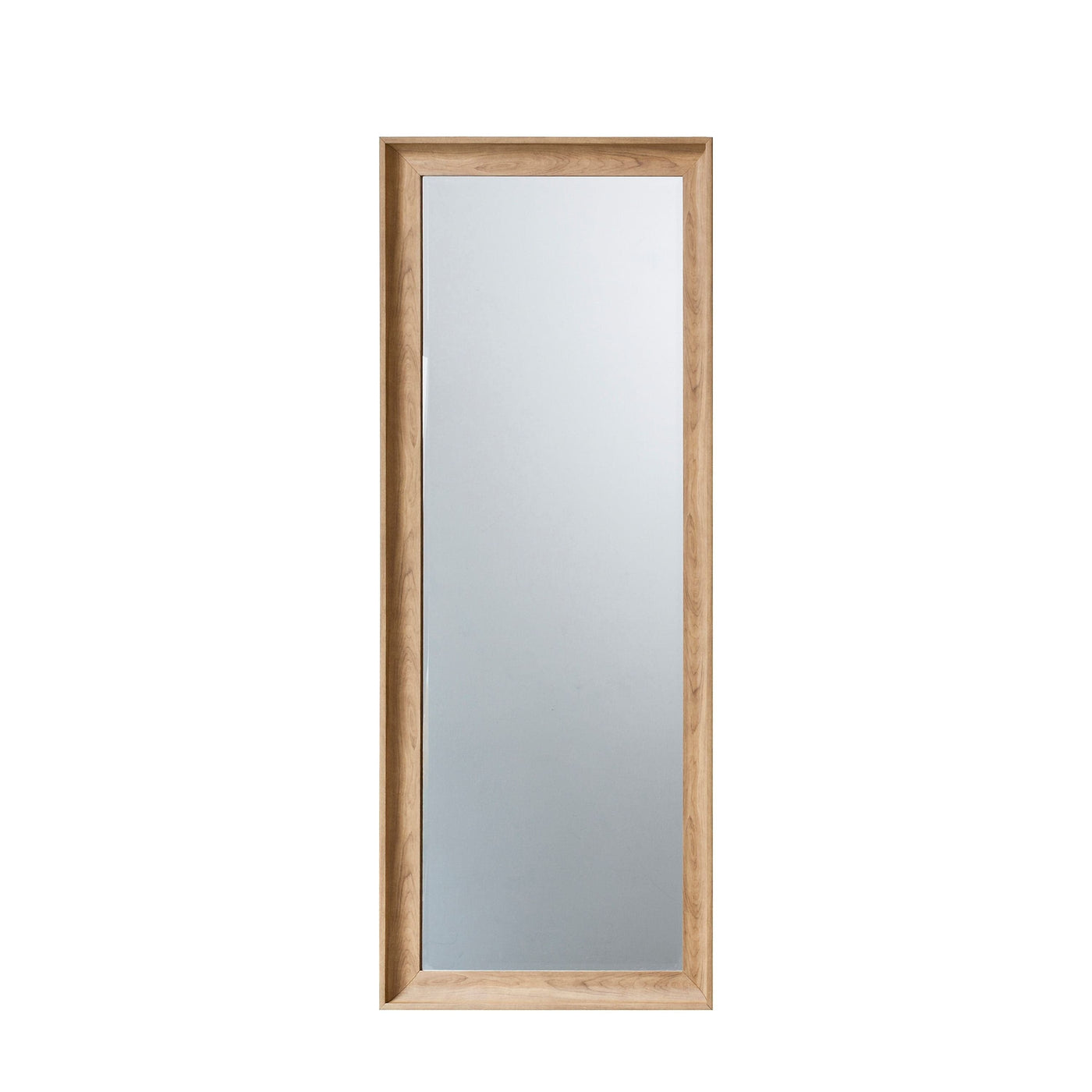 Bodhi Sleeping Canal Leaner Mirror Oak 60x25" House of Isabella UK