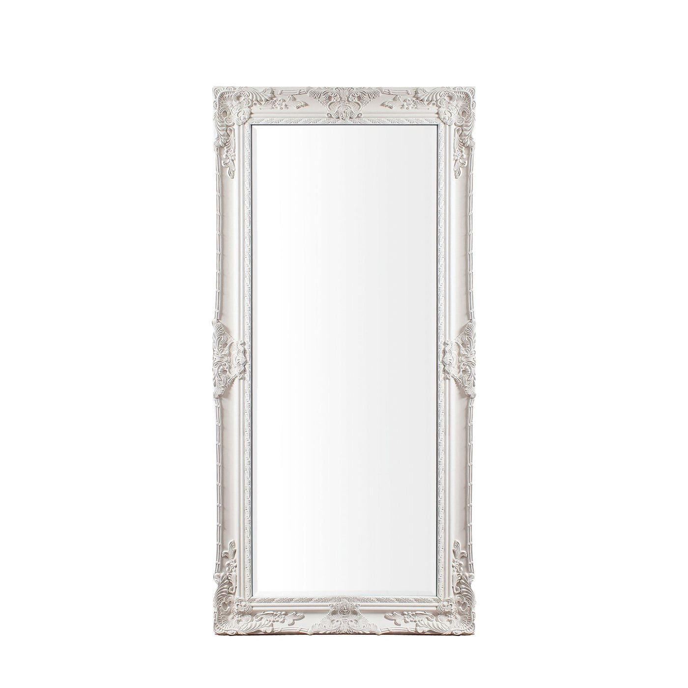 Bodhi Sleeping Caulcott Leaner Mirror Cream 67x33" House of Isabella UK