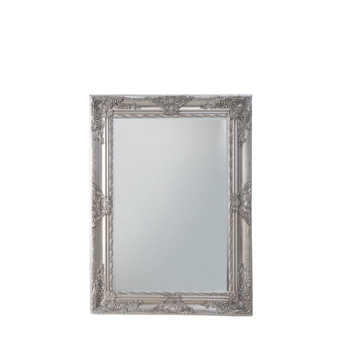 Caulcott Rectangle Mirror Silver 45x33".